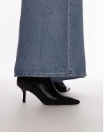 Natalia high heeled ankle boots in black