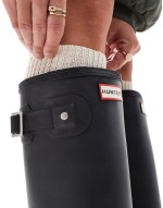 Original tall wellington boots in black